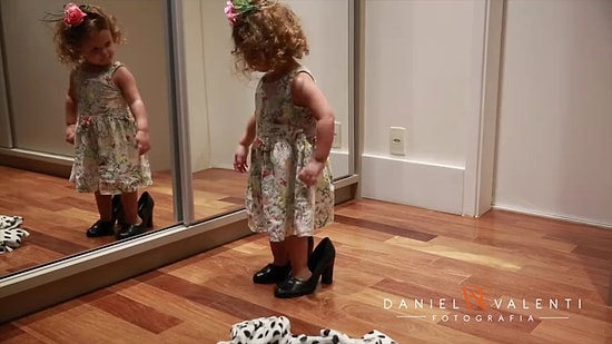 Flamenko Performansı ile Göz Dolduran Ufaklık