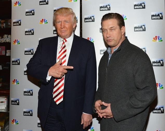 14. Donald Trump is hanging out with Stephen Baldwin.