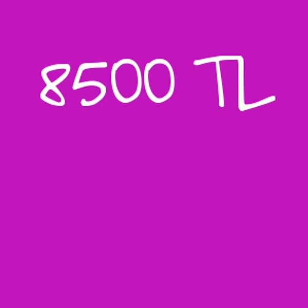 8500 TL!