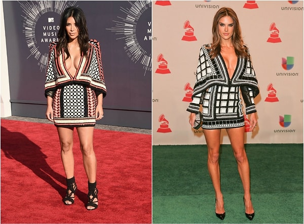 4. Ким Кардашян vs Алессандра Амбросио