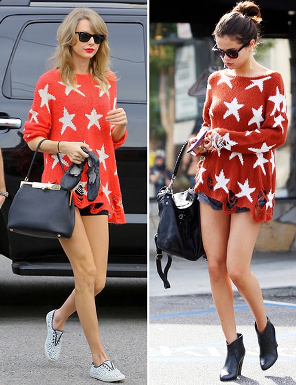 6. Тейлор Свифт vs Селена Гомес