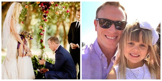 Что может быть трогательнее: жених принес клятву своей будущей приемной дочери