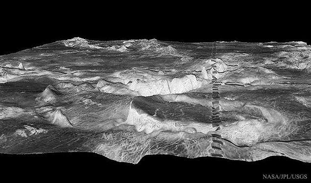 15. Cylindrical Mountains On Venus