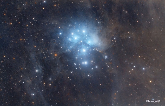 18. M45: The Pleiades Star Cluster