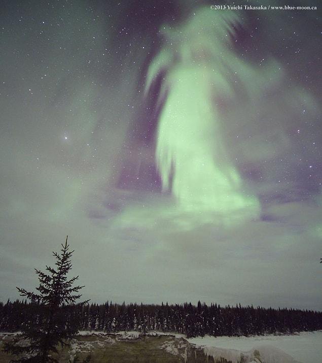 29. Ghost Aurora over Canada