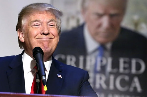 16. Однако 16 июня 2015 года Трамп дал жителям США понять, что передумал, сообщив о готовности стать президентом.