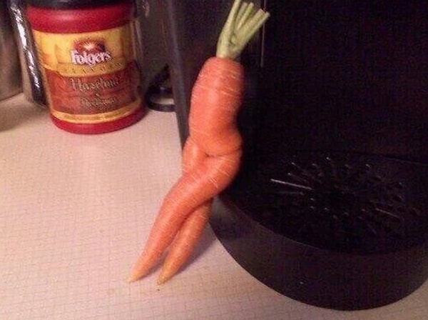 3. Морковка-соблазнительница