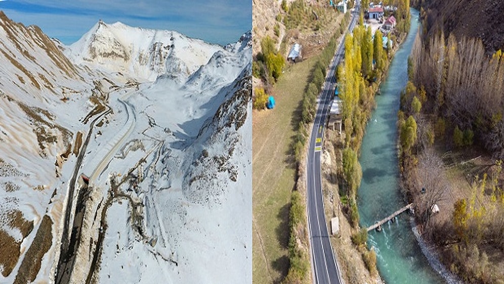 Ülkemizin Güzelliği! İki Mevsim Arası 50 Kilometre