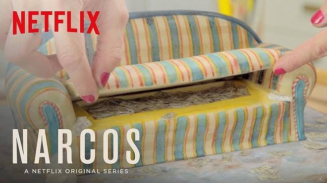 Netflix Mutfağından Narcos Dizisindeki Para Dolu Kanepe Pasta Yapımı