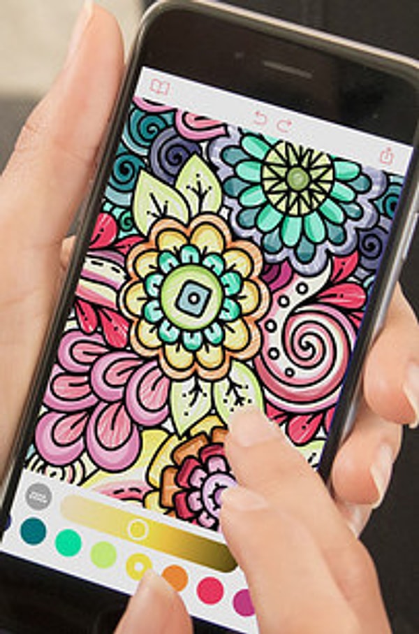 1. Pigment (iOS, Android) - раскраски-антистресс для взрослых