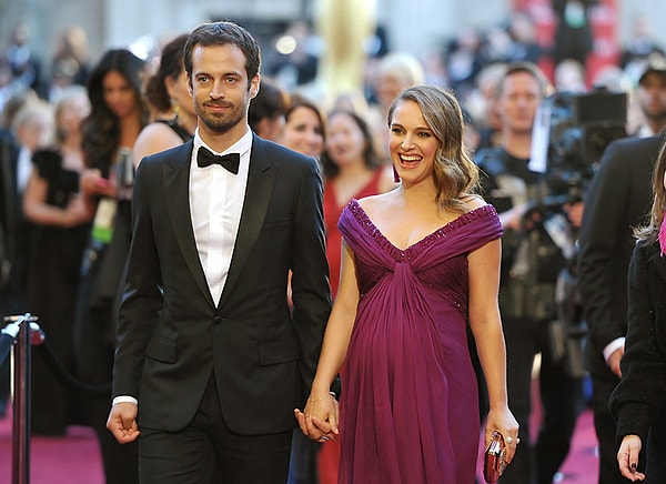 8. Натали Портман и Бенджамин Мильпье