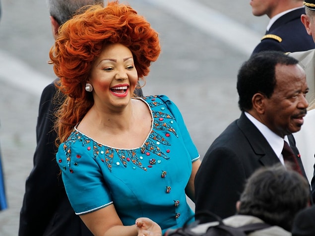 3. Kamerun'un moda akımları yaratan First Lady'si Chantal Biya