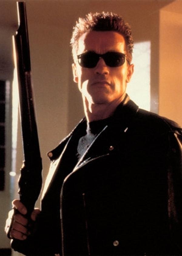 8. Terminator (Arnold Schwarzenegger) - Michelle Rodriguez
