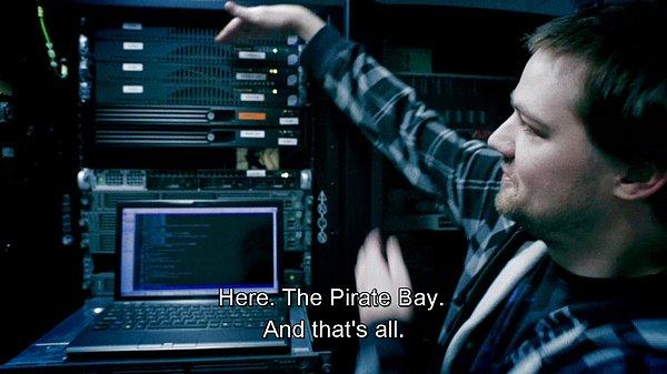 3. Büyük torrent arşivine sahip olan The Prite Bay'in bütün çıplaklığıyla kendini anlattığı belgesel: TPB AFK: The Prite Bay Away From Keyword