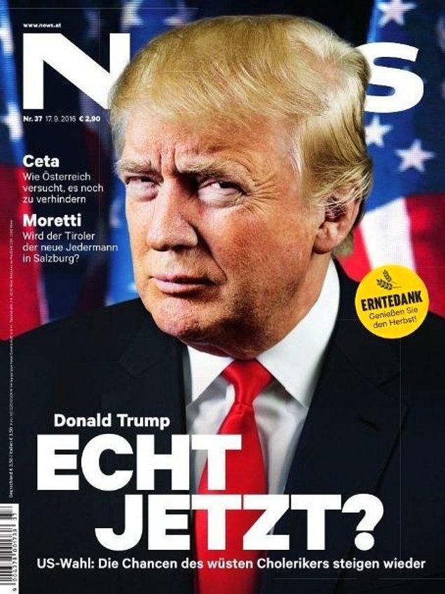 14. Son olarak da Almanya'da oldukça popüler olan bir Avusturya dergisinden basit bir yaklaşım: “Gerçekten mi?”