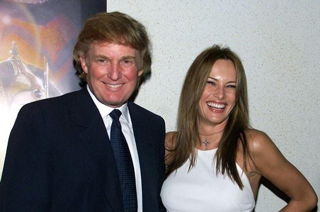 6. Melania continues her modelling career in the United States. She meets with Donald Trump when she was on a night out with her friends one night.