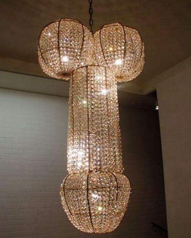 13. This is actually just a very expensive chandelier. But you don't care about the money, I know.