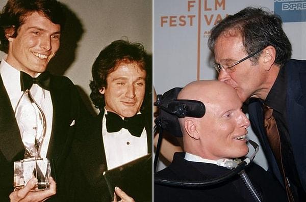 20. Robin Williams ve Christopher Reeve 1973 yılında drama çalışmaları yaptıkları "Julliard"da oda arkadaşıydılar. Ve ömür boyu sürecek dostluklarının temellerini burada attılar.