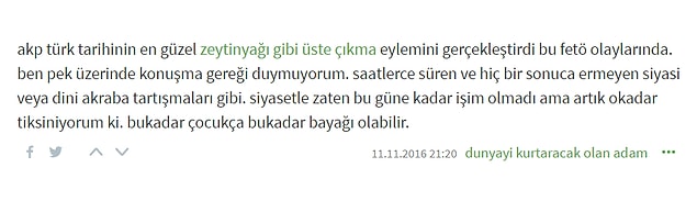 'Tarihin en güzel zeytinyağı gibi üste çıkma eylemi'