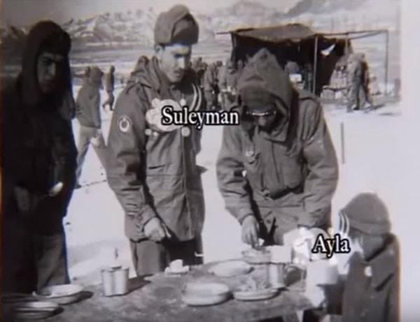 Türk askeri, bu sevimli kıza Ayla ismini verir. Ayla, çok geçmeden alışır Türk askerlerinin bulunduğu ortama.