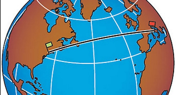 6. New York City is further south than Rome, Italy.