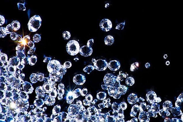 23. It rains diamonds on Saturn and Jupiter.