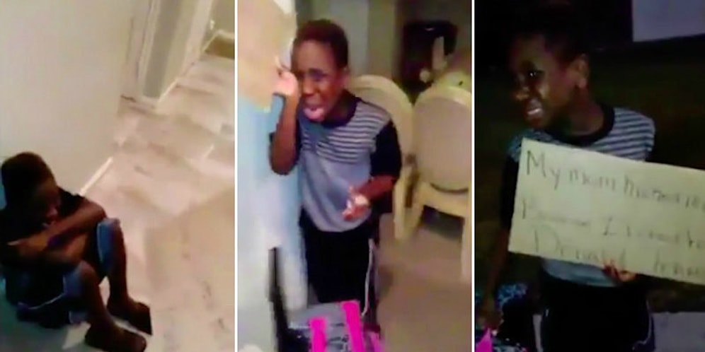 Trump'a Oy Verdiği İçin Evden Atılan 8 Yaşındaki Çocuk