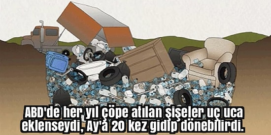 Geri Dönüşüm Hakkında Daha Önce Hiçbir Yerde Rastlamadığınız 20 Şaşırtıcı Bilgi