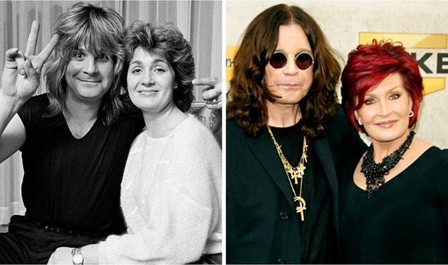 13. Ozzy Osbourne and Sharon Osbourne