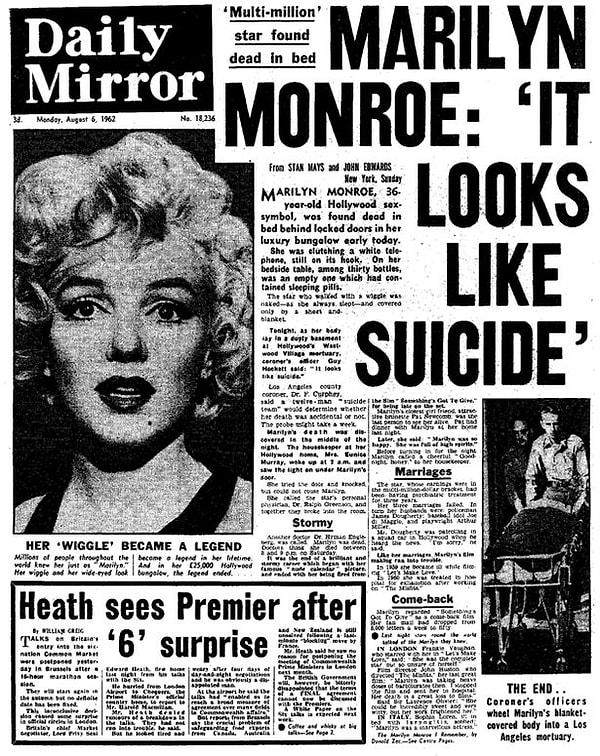Birkaç yıl önce gizli servis ajanlarından biri bir itirafta bulundu ve Monroe'nun cinayetine karışanlardan biri olduğunu söyledi.