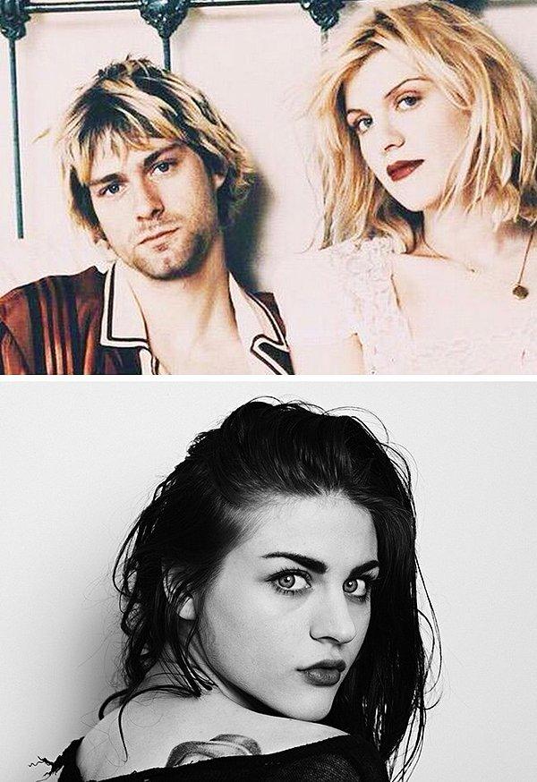 Frances Bean Cobain (Kurt Cobain ve Courtney Love’ın kızları)