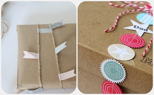 25. Также вместо ленты можно использовать миниатюрную гирлянду