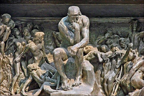 Auguste Rodin'in "Düşünen Adam" adlı eseri 1,7 milyon dolara alıcı buldu
