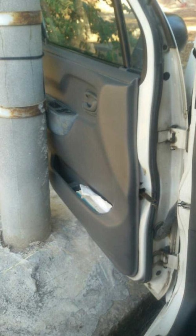 20. Why you shouldn't try to park with the door open.