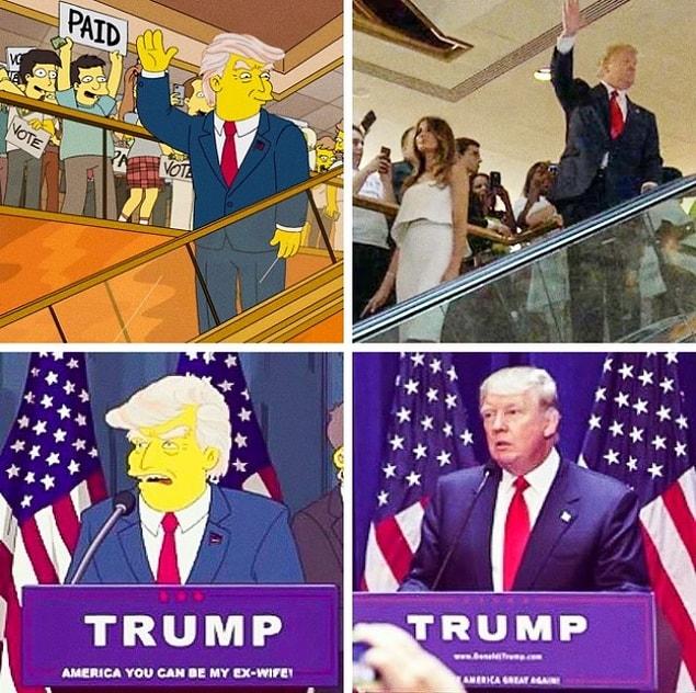 11. The Way The Simpsons Predicted the Trump Presidency.