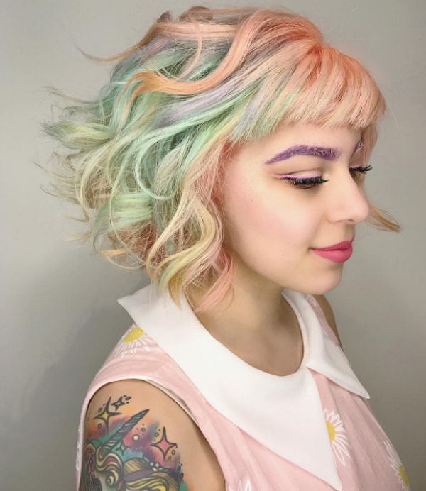 13. В пастельных тонах.