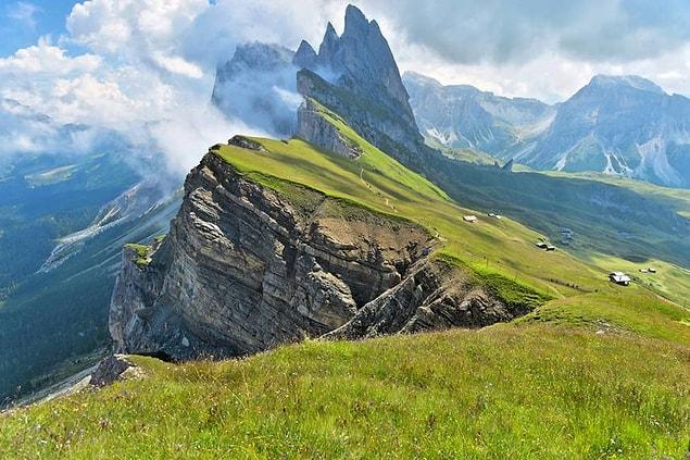 1. Odle Mountains, Italy