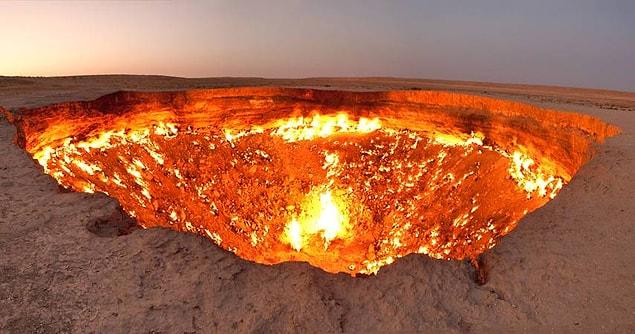 7. "Door to Hell," Derweze, Turkmenistan