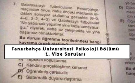 Fenerbahçe Üniversitesi'nin Kurulacak Olmasını Mizahla Harmanlayarak Yorumlayan 13 Kişi