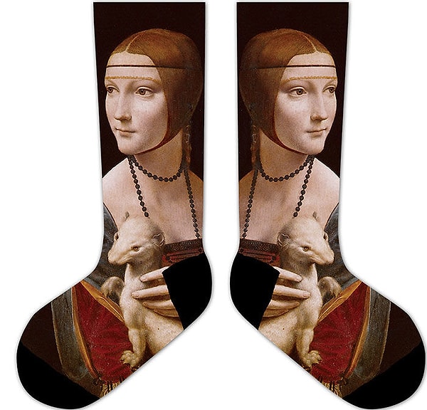 17. "Дама с горностаем", Леонардо да Винчи