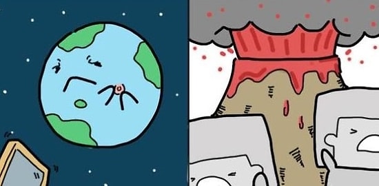 Где-то в параллельной вселенной: забавные комиксы о вещах и животных