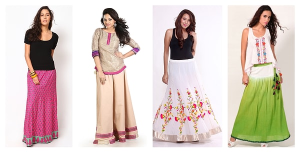 5. Длинные юбки