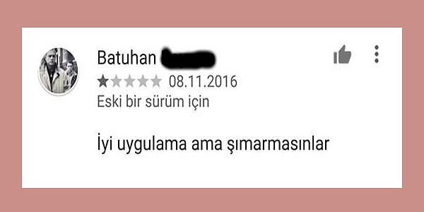 1. Övüyor ama aba altından sopa da göstermeyi ihmal etmiyor...