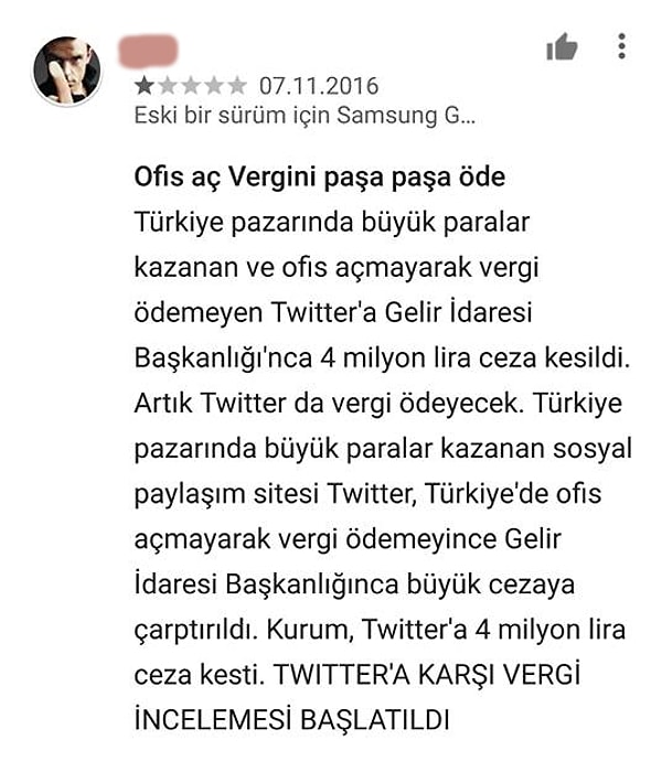 2. Eyyy Twitter kuşu! Vergi vermeden yaşayabileceğini mi sandın?