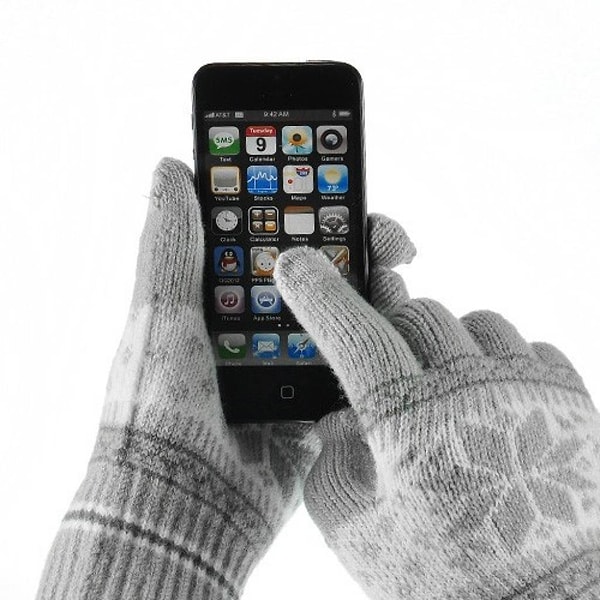 4. Перчатки с сенсорными пальцами