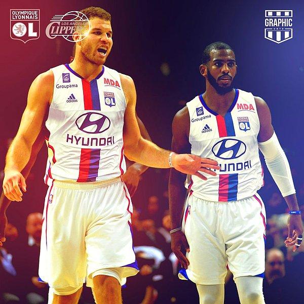 4. Olympique Lyon - Los Angeles Clippers