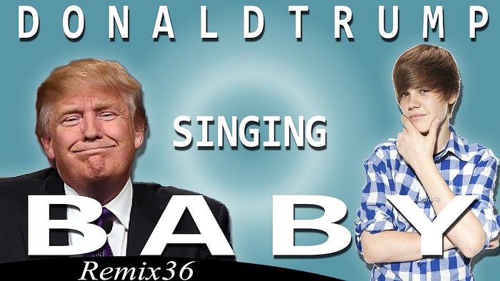 Если бы Дональд Трамп спел песню Джастина Бибера 😂