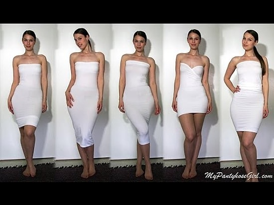 Мечта любой женщины: одно платье - много моделей