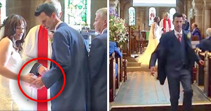 Yüzükleri Unuttuğu İçin Nikahtan Topuklayan Damattan İlginç Şaka