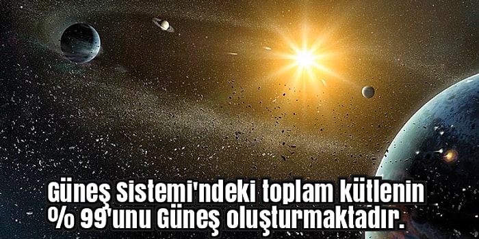 Yaşadığımız Dünyayla Yetinemeyeler için Güneş Sistemi Hakkında 17 İlginç Bilgi